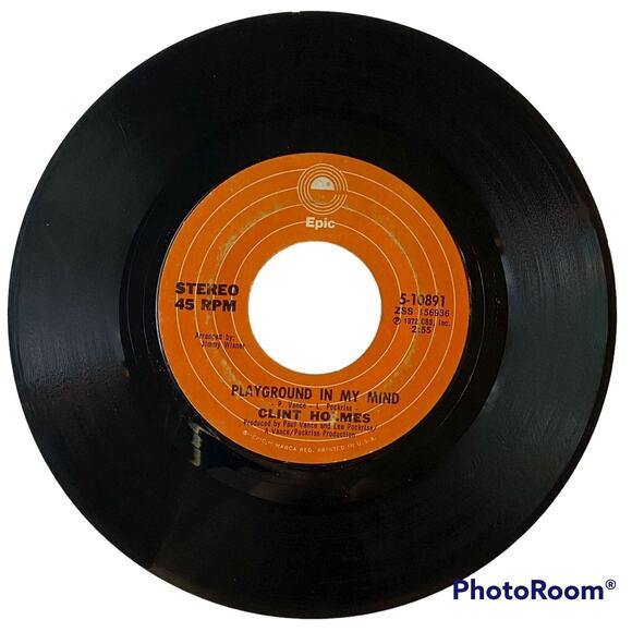 Clint Holmes Playground In My Mind/There's No Future In My Future 7" Vinyl - Picture 6 of 8
